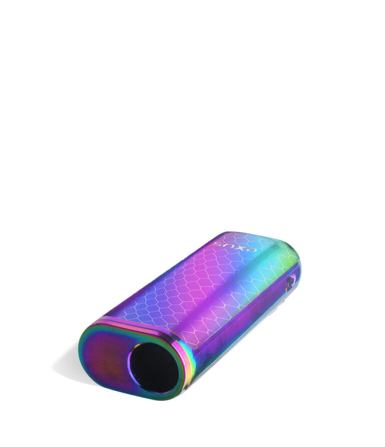 Full Color Cobra top view Exxus Vape MiNovo 510 Thread Battery on white studio background