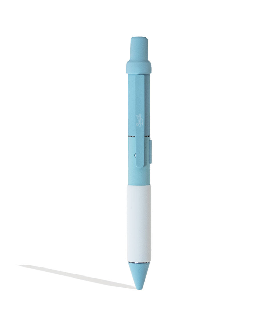 Tiffany Blue Smyle Penjamin Cart Pen Variable Voltage Battery Front View on White Background