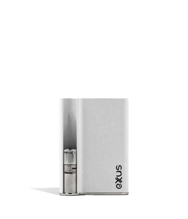 Pearl front Nebula front Exxus Palm Pro 510 Thread Battery on White Background