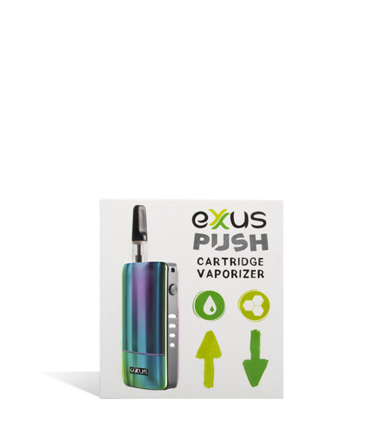 Full Color single pack Exxus Vape Push 510 Thread Battery 12pk on white background