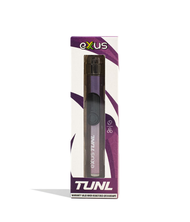 Nebula Exxus Vape TUNL 510 Thread Battery 12pk Packaging Front View on White Background