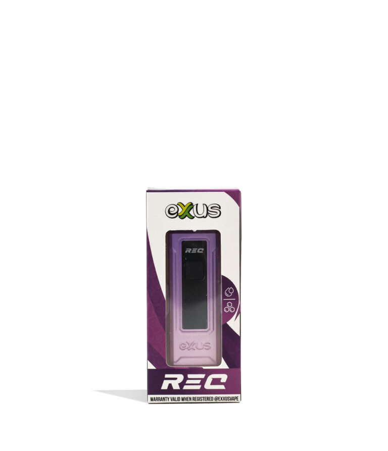 Nebula Exxus Vape REC 510 Thread Battery 12pk Packaging Front View on White Background