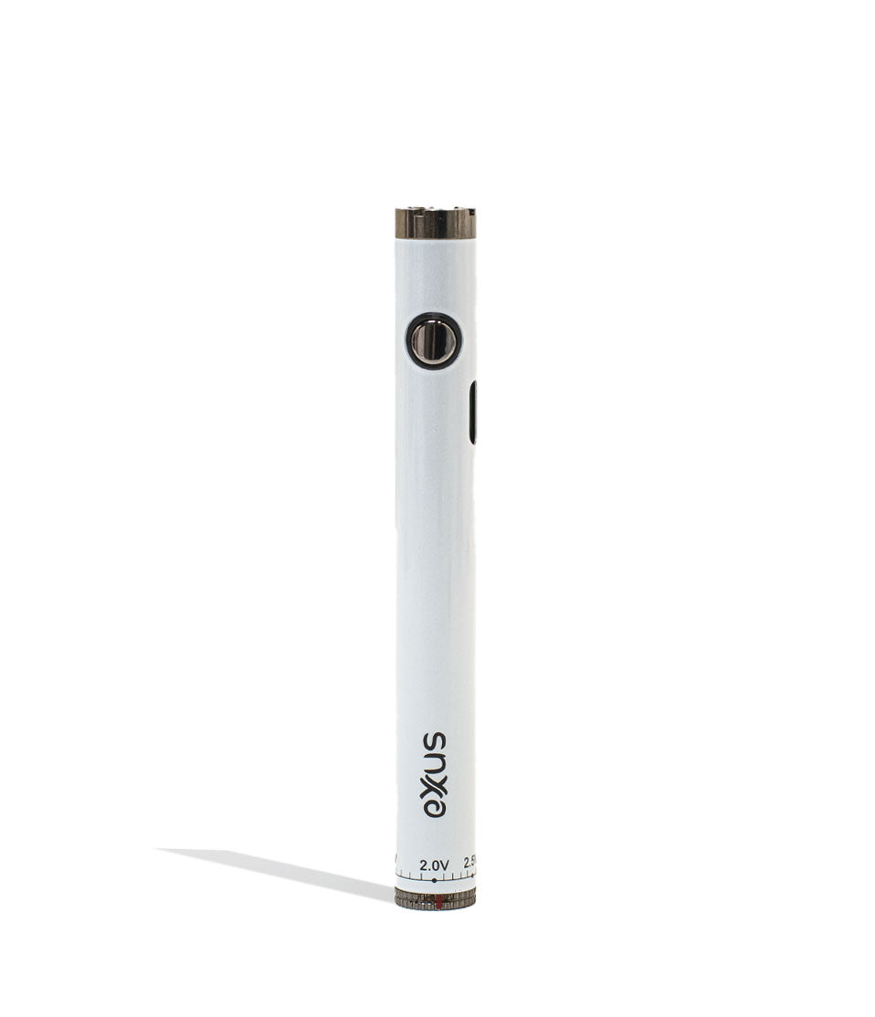 Pearl Exxus Vape Twistr 2.0 510 Thread Battery Front View on White Background