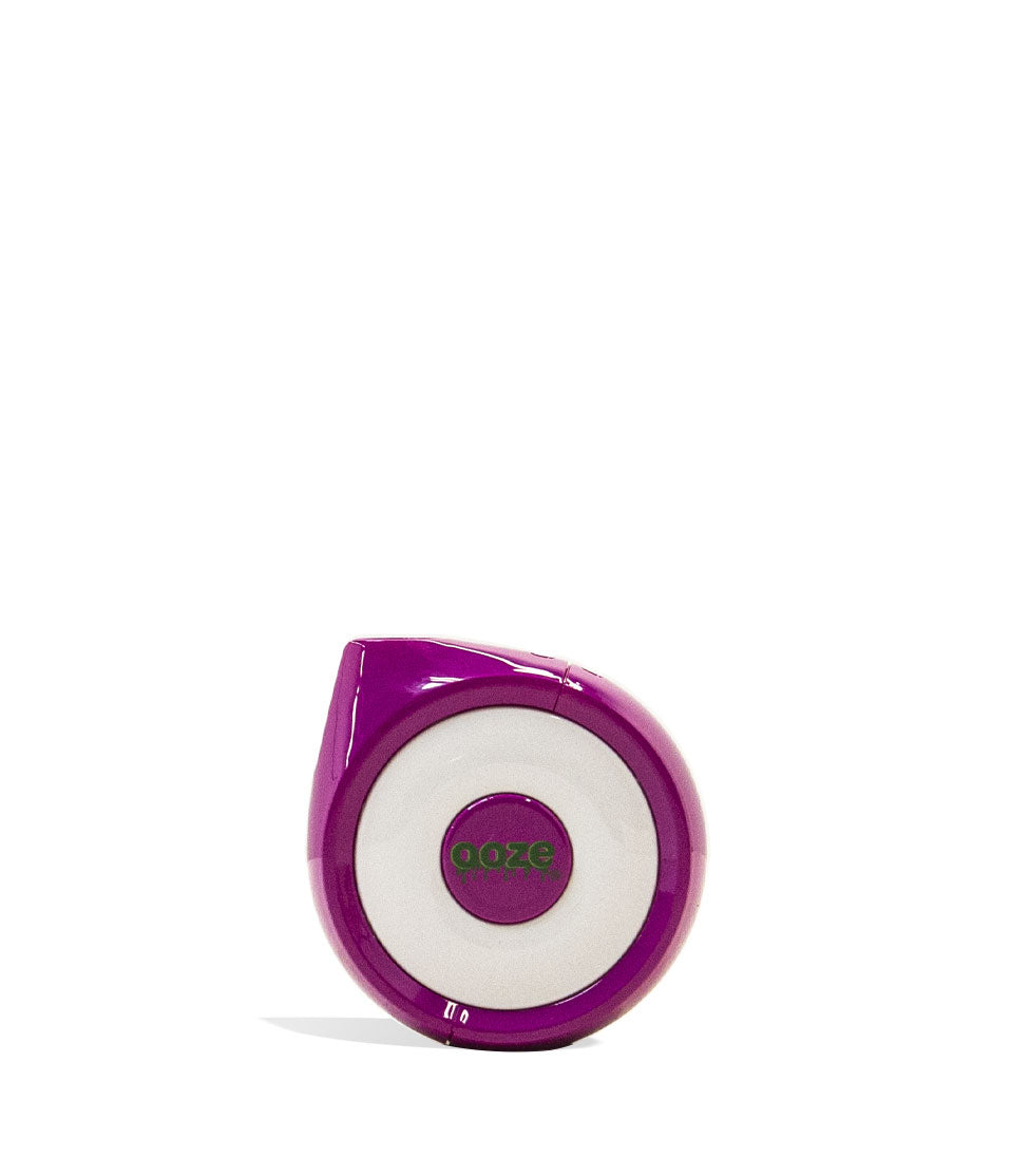 Ultra Purple Ooze Moves 510 Thread Battery and Wireless Speaker Front View on White Background