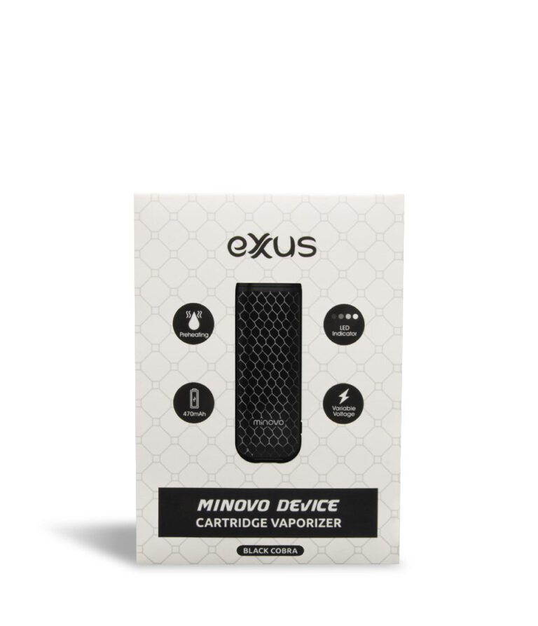 Exxus Vape MiNovo 510 Thread Battery on white studio background