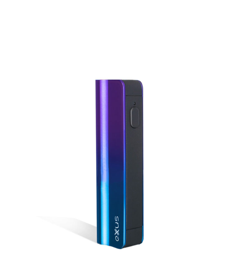 Nebula angle Exxus Vape Snap VV 510 Thread Battery on white studio background