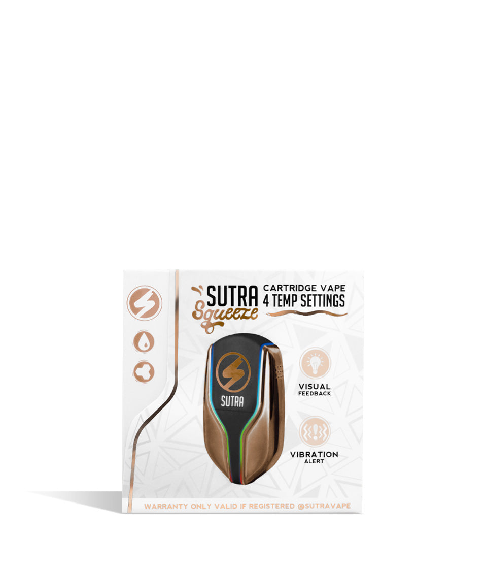 Bronze Single pack Sutra Vape Squeeze 510 Thread Battery 6pk on white background