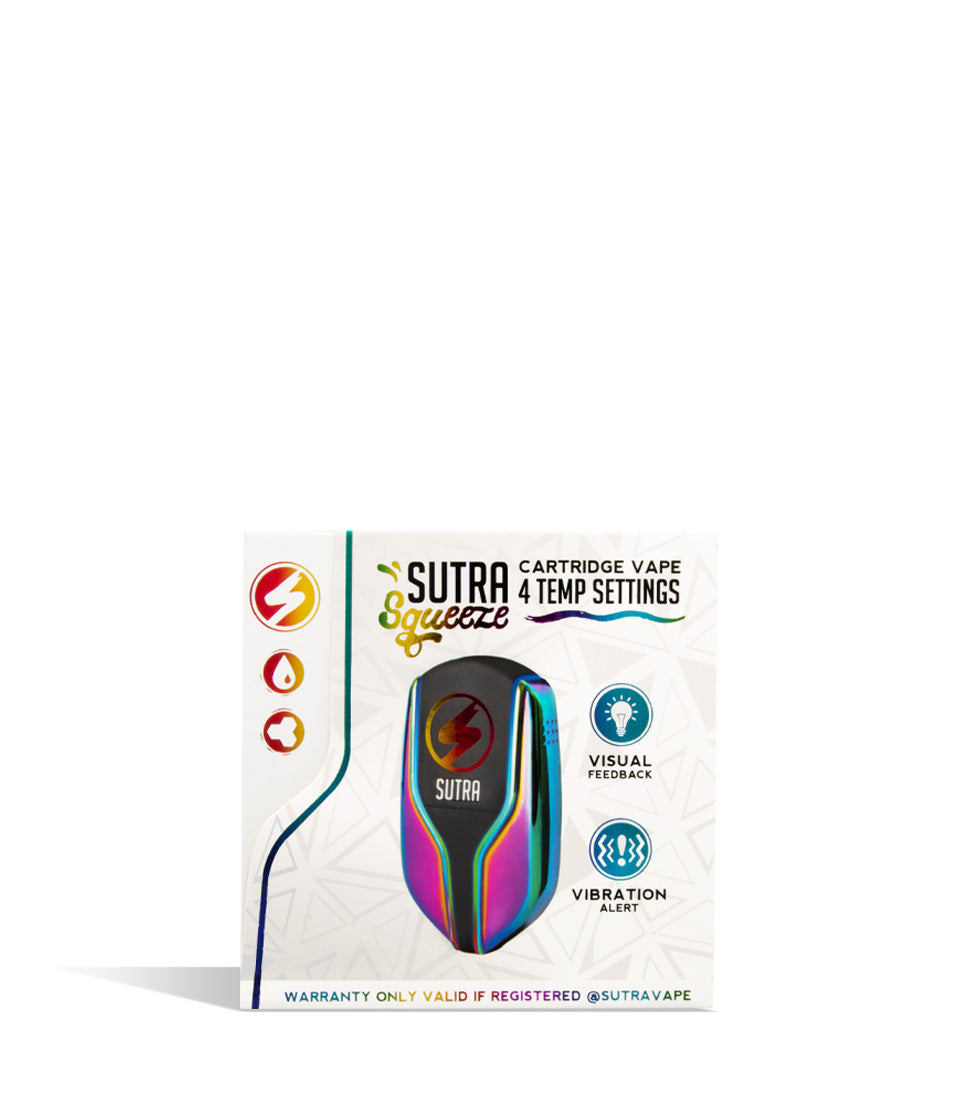 Full Color single pack Sutra Vape Squeeze 510 Thread Battery 6pk on white background