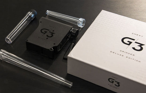 Chewy G3 Grinder Set resting on black surface