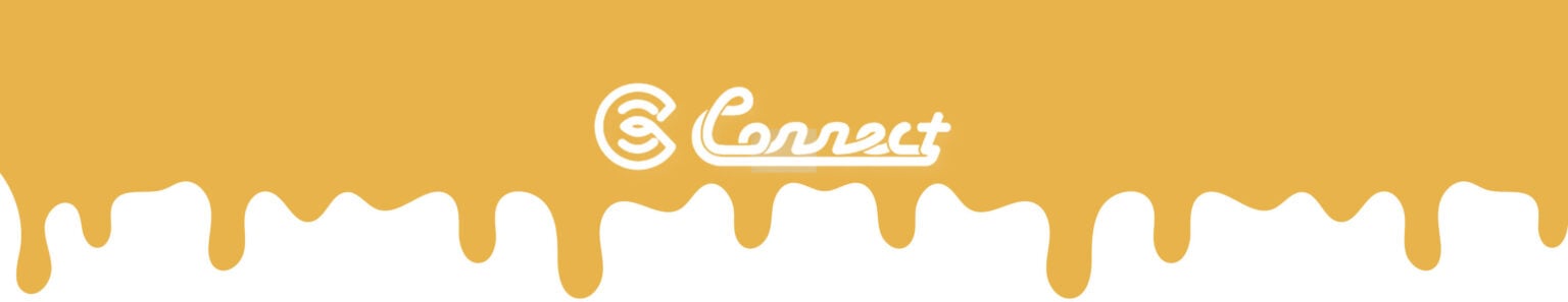 Connect Logo with ooze dripping down