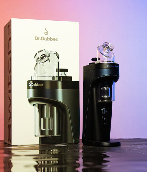 Dr Dabber Switch 2 on watery surface