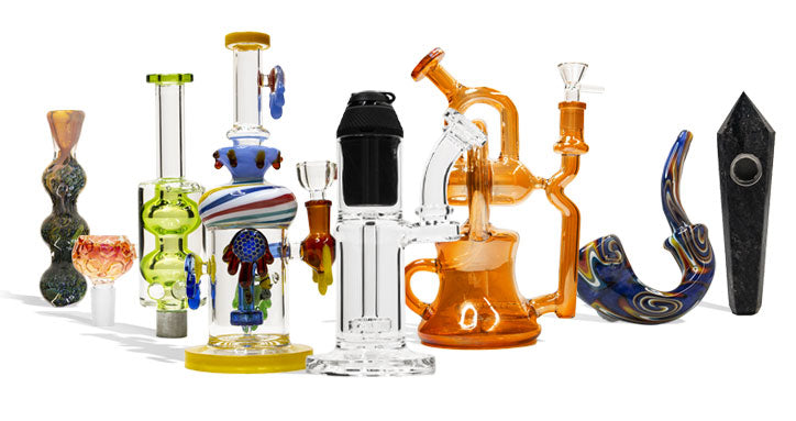 GV Glass Distro products on white background