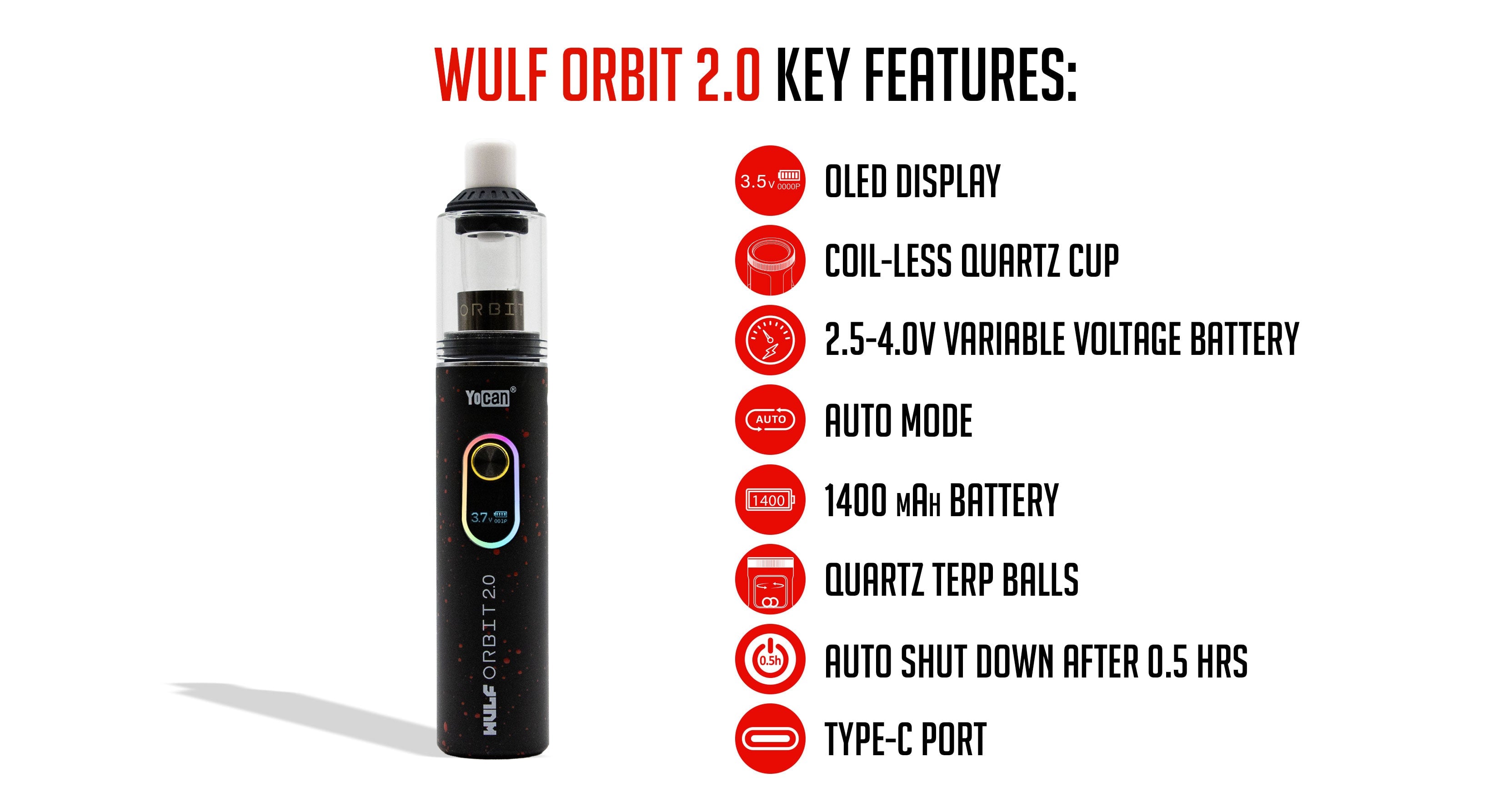 Wulf Orbit 2.0 key features