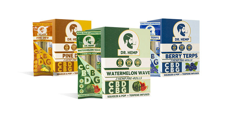 King Palm products on white background