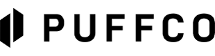 Puffco logo in black text on a white background