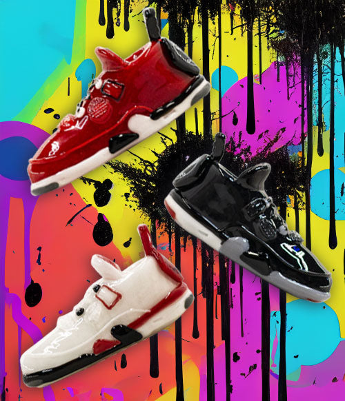 Retro Highz with street artwork
