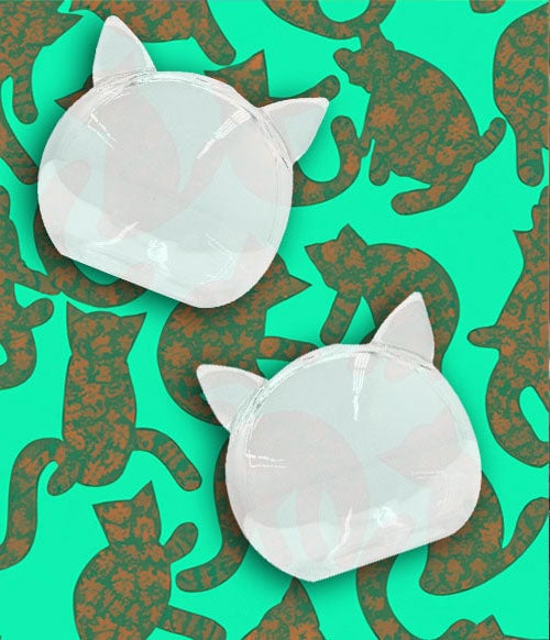 Sakibomb Whisker Bank with Cat pattern