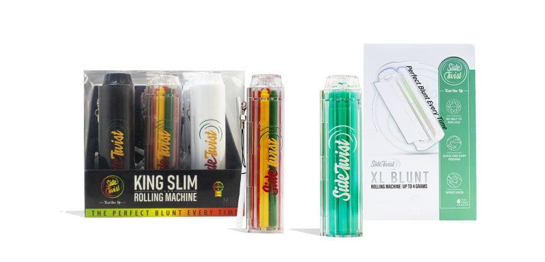 Side Twist products on white background