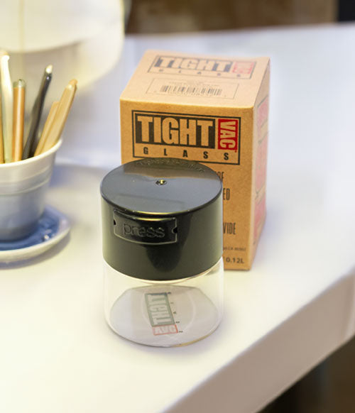 Tightpac sitting on table