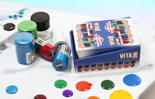 tightpac with drops of paint