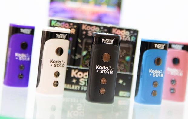Yocan Kodo Star On Reflective Surface