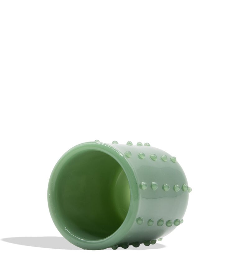 Empire Glassworks Desert Cactus Puffco Proxy Core Attachment bottom top view on its side
