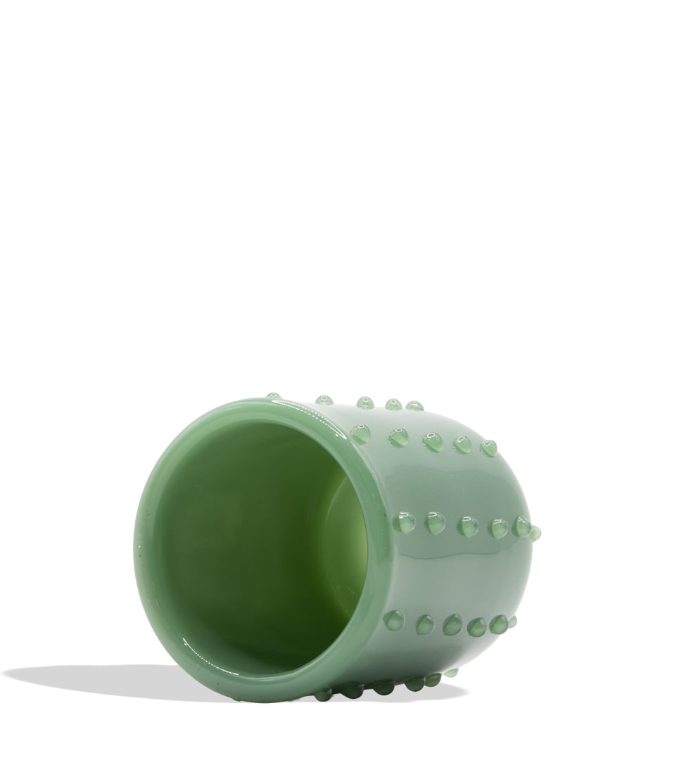 Empire Glassworks Desert Cactus Puffco Proxy Core Attachment bottom top view on its side