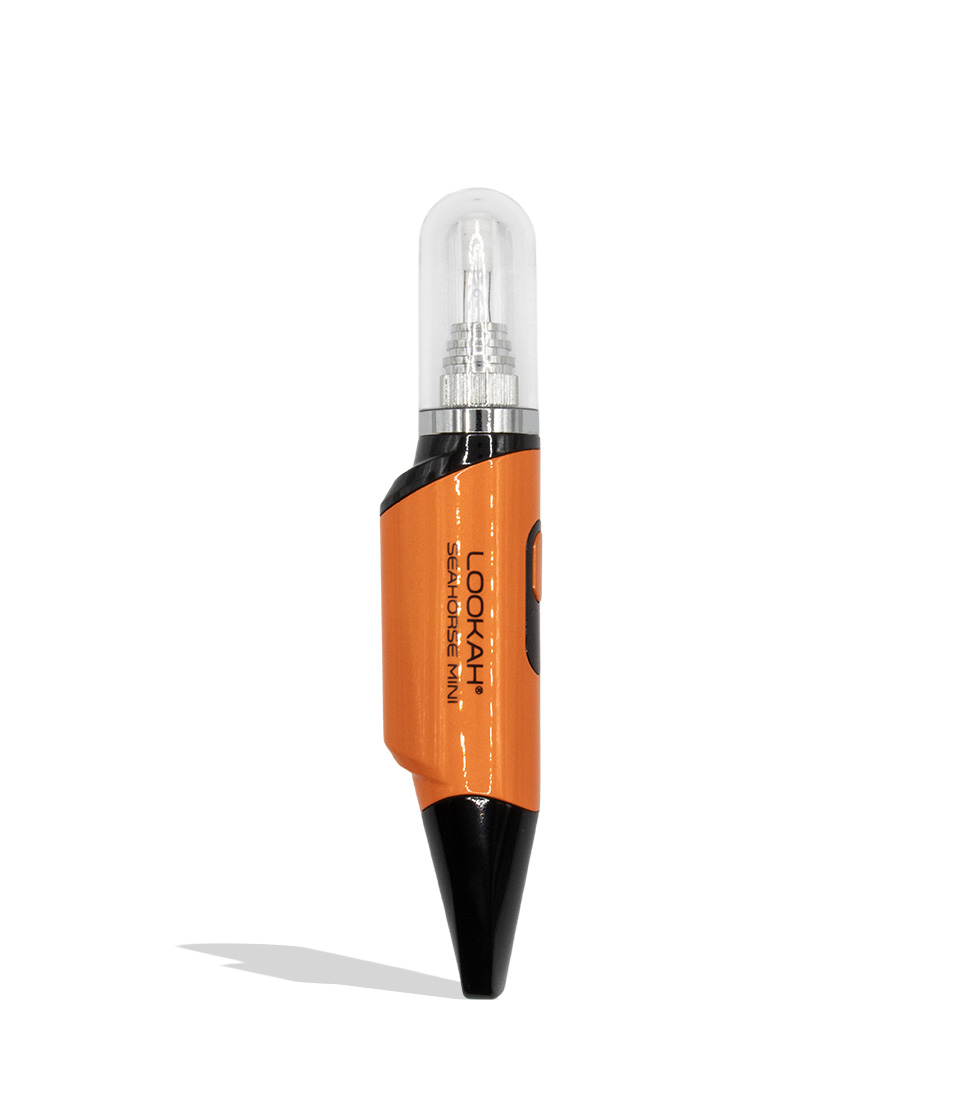Lookah Seahorse Mini Electric Nectar Collector Orange on white background