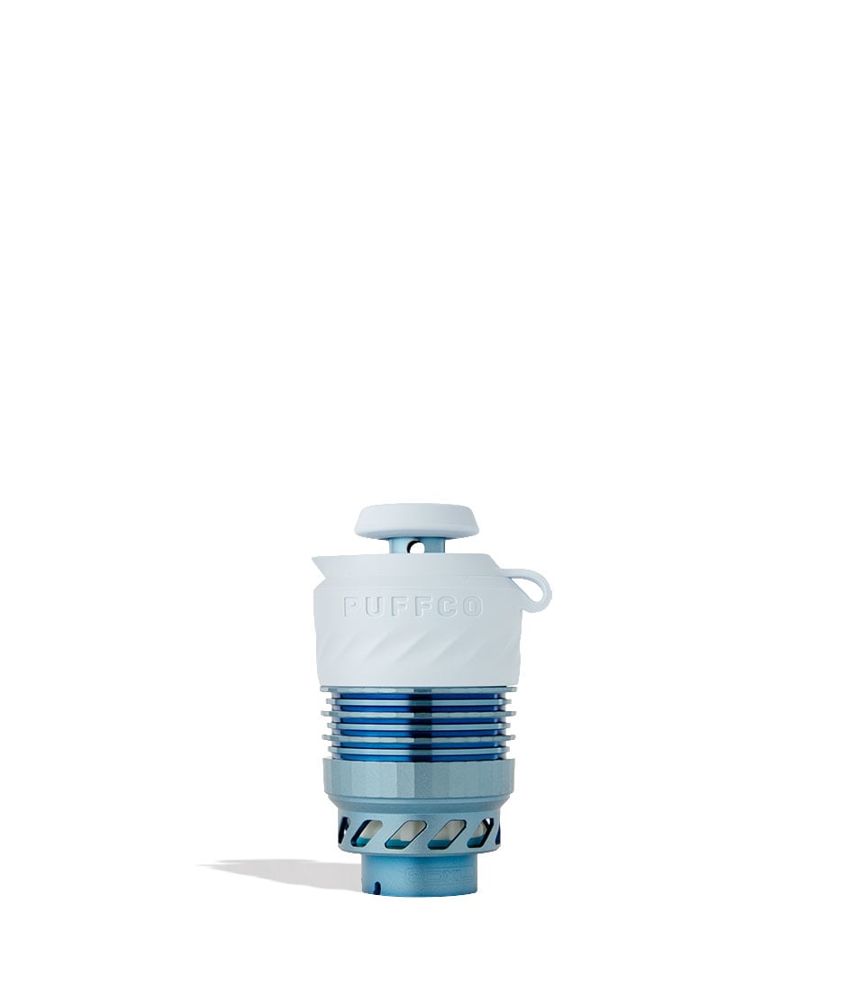 Puffco Peak Pro Glacier 3DXL Chamber front view on white background