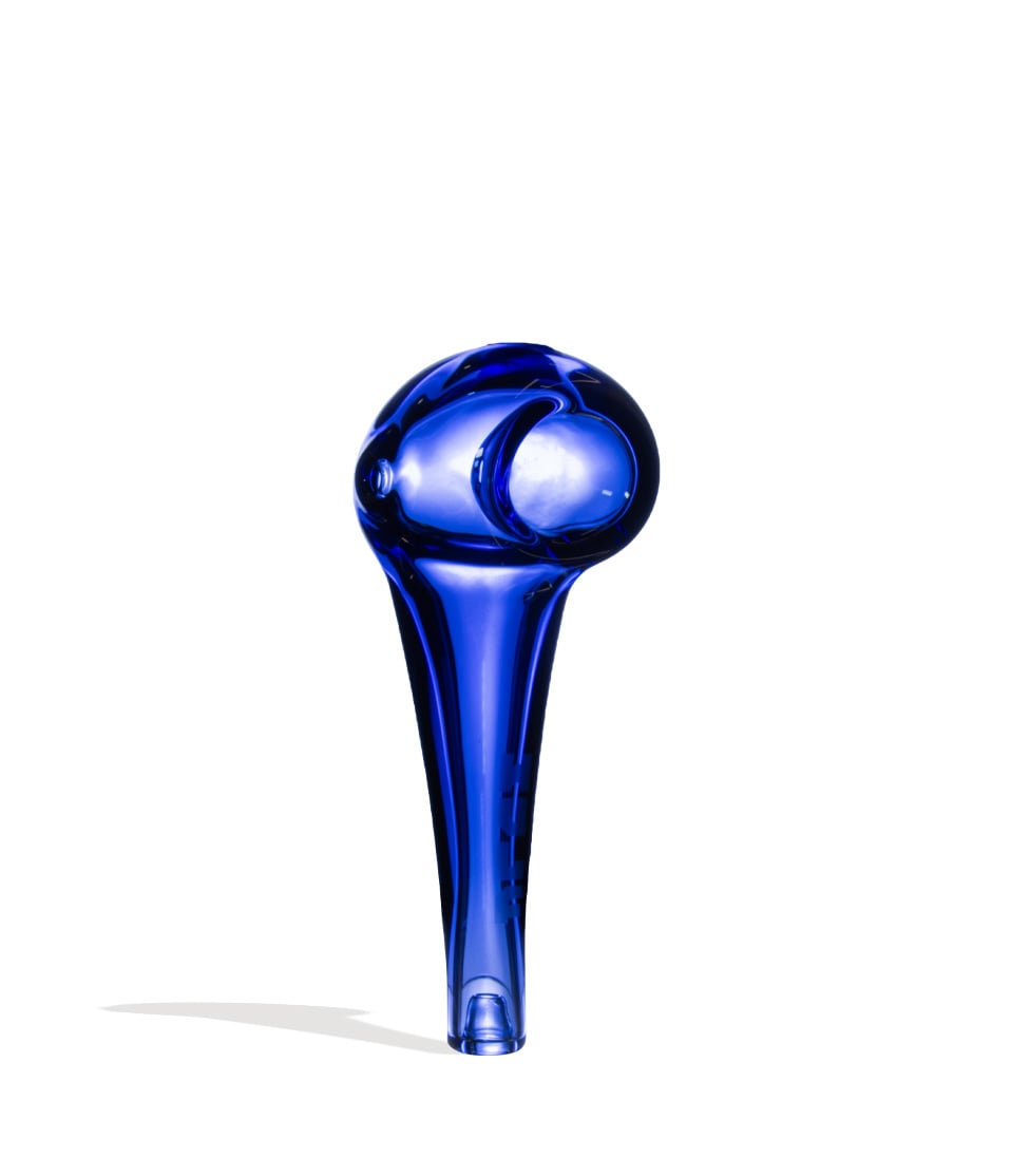 Blue Wulf Mods Glyde Hand Pipe side view on white background